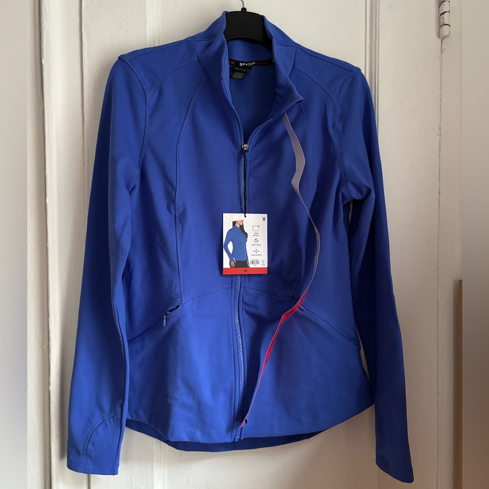 Spyder Women's Active Yoga Blue Jacket
